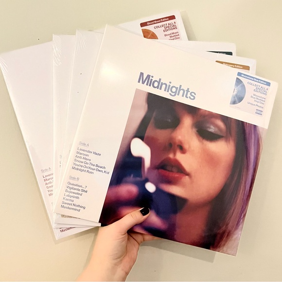 NEW Taylor Swift Midnights Albums - ALL 4 Variants - Picture 1 of 6